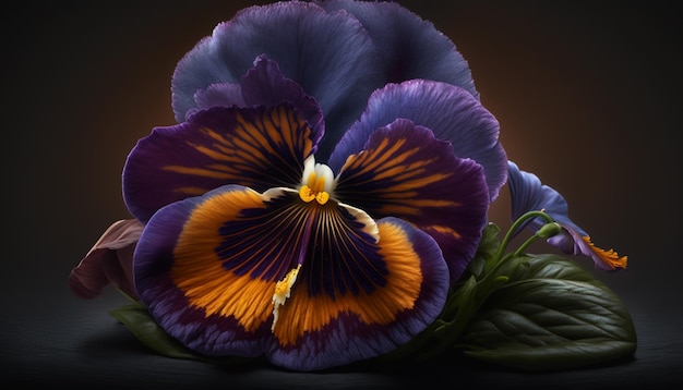 Pansy Flower Generative AI