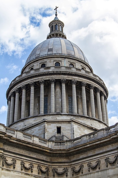 The Pantheon building in Paris