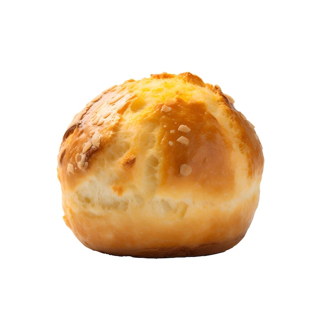 A Pao de Queijo bread isolate on white background