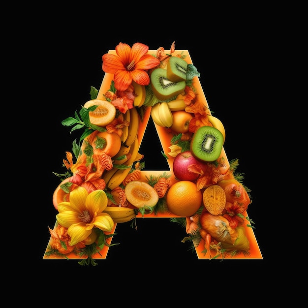 Papaya Letter A