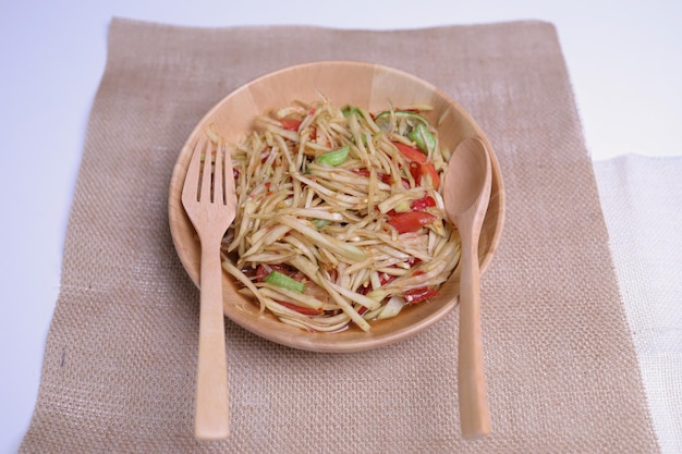 Papaya salad Thai Food Style