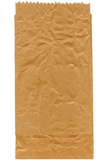 Paper bag isolated