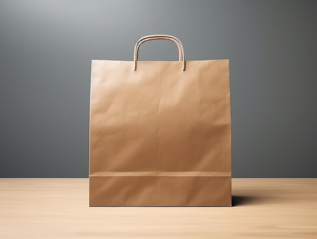 paper bag mock up