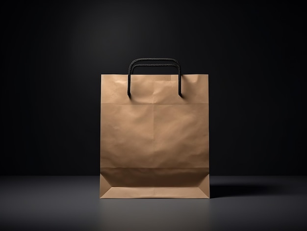 paper bag mock up