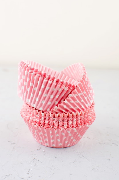 Photo paper baking cups for cupcakes and muffins