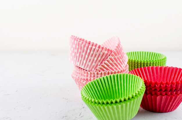 Photo paper baking cups for cupcakes and muffins