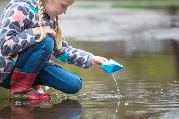 The paper boat