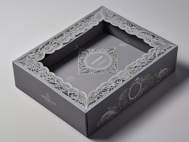 Photo paper box intricate details and unique design