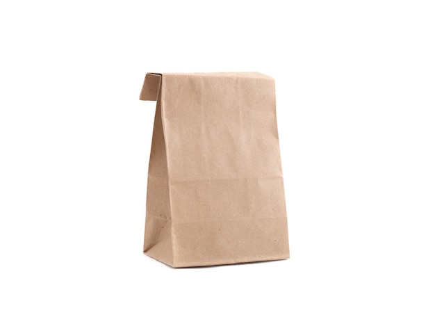 Paper brown bag for goods