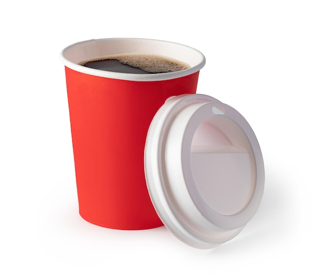 Paper cup of coffee