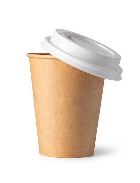 Paper cup of coffee