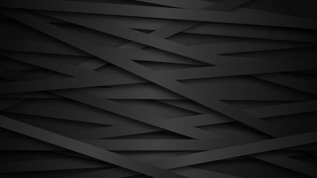 Paper style abstract background black