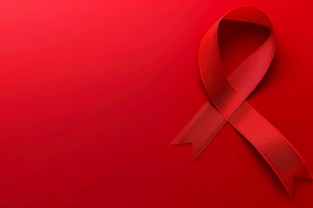 Paper style world aids day background