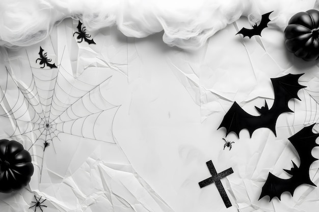 paper texture with halloween elements