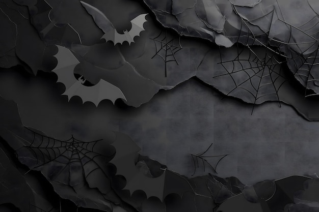 paper texture with halloween elements