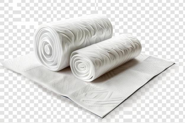 Paper Towels Isolated In Transparent Background