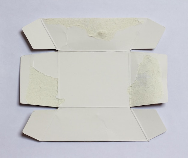 Paper used to fold into a box