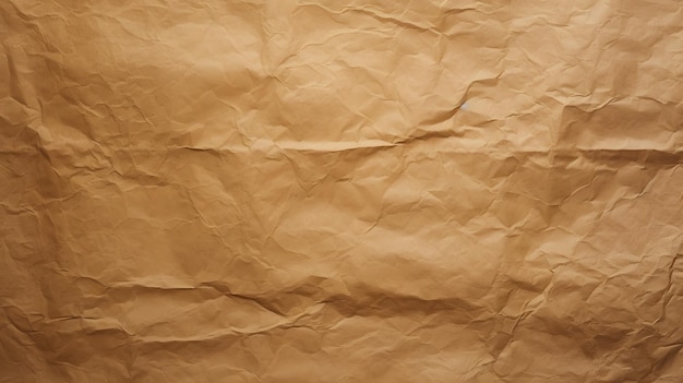 Paper vintage background Recycle brown paper crumpled texture