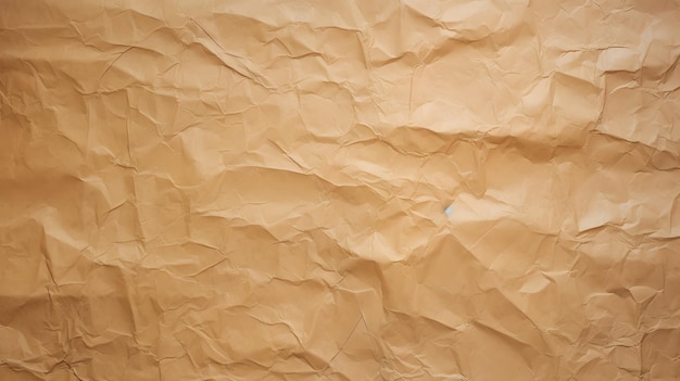 Paper vintage background Recycle brown paper crumpled texture