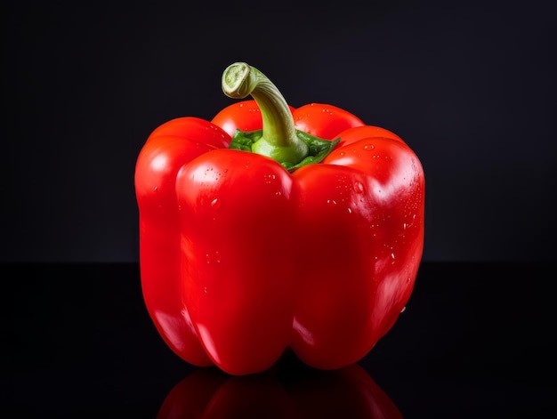 Paprika isolated on a white background