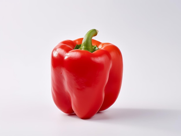 Paprika isolated on a white background