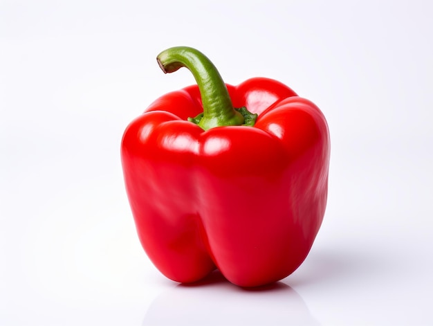 Paprika isolated on a white background