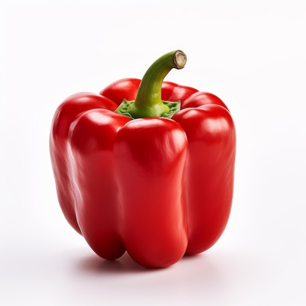 Paprika isolated on a white background