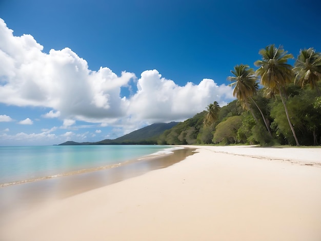 Paradise Beach in Cape Tribulation Australia