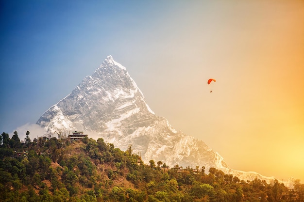 Paragliding in Himalaya