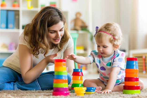 Parent and child bonding through activities that promote emotional intelligence and resilienceA woma