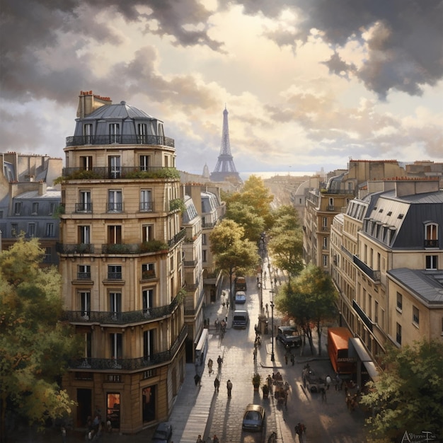 paris city landscape