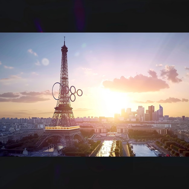 Paris Olympics 2024 Logo Animation Summer Olympics