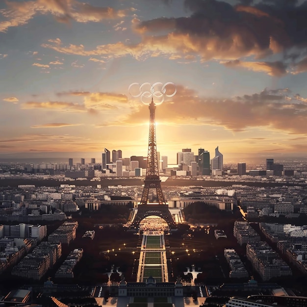 Paris Olympics 2024 Logo Animation Summer Olympics