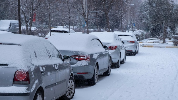 Photo parked cars