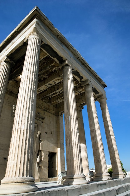 Parthenon on the Acropolis in Athens Greece