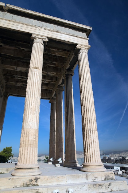 Parthenon on the Acropolis in Athens