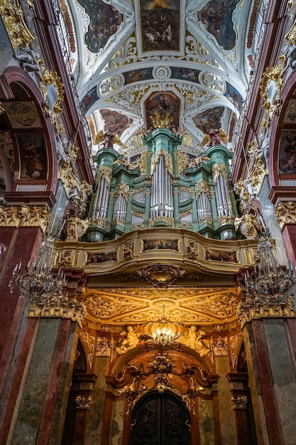 Partial View of the Jasna Gora Monastery in Czestochowa Poland