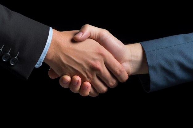 Partnership synergy in a handshake