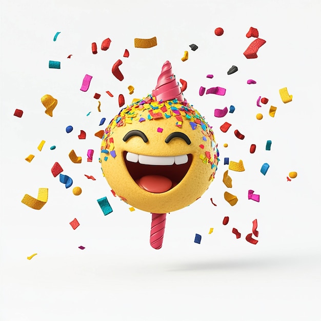 Photo a party popper emoji