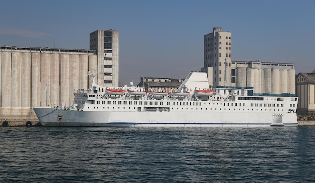 Passenger Ship in Port