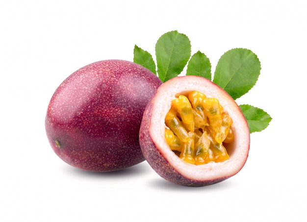 Passion fruit isolated