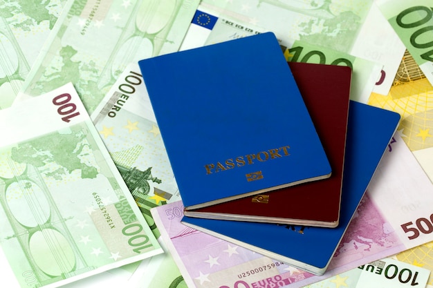 Passports and money