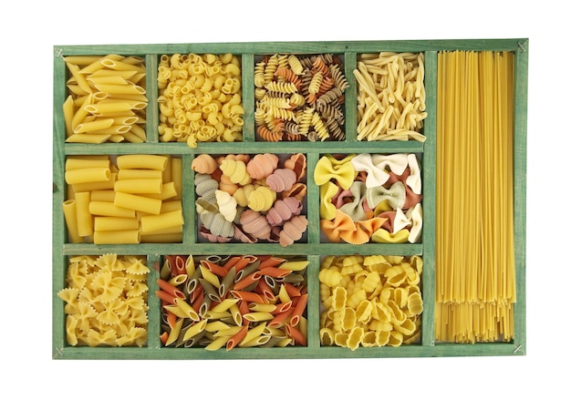 Pasta collection in box