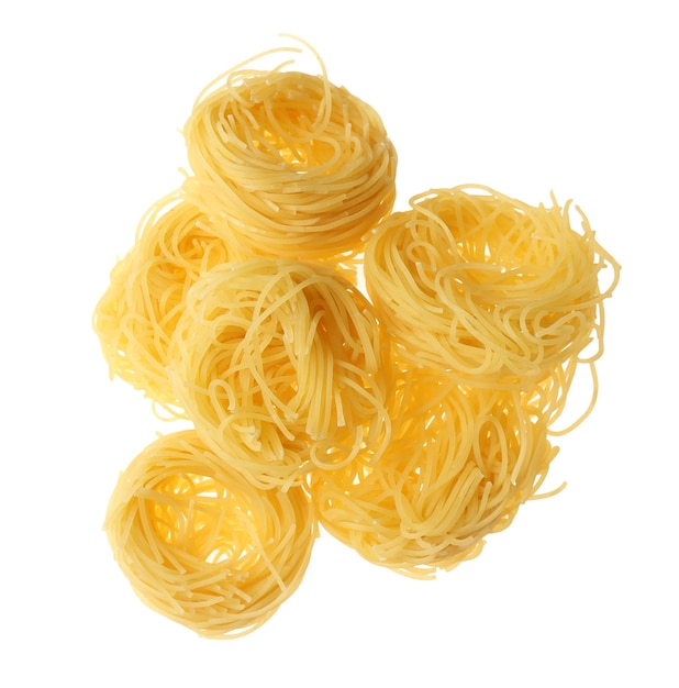 Pasta isolated on white