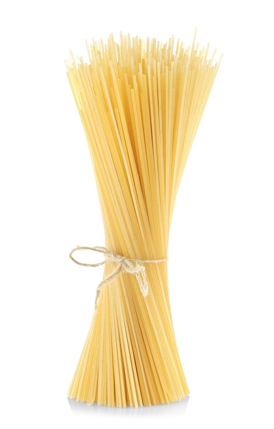 Pasta isolated on white