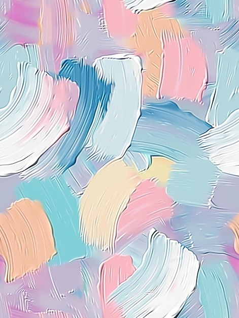 Pastel Abstract Brushstroke TexturexA