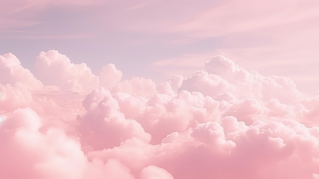 Pastel background of sky in feminine