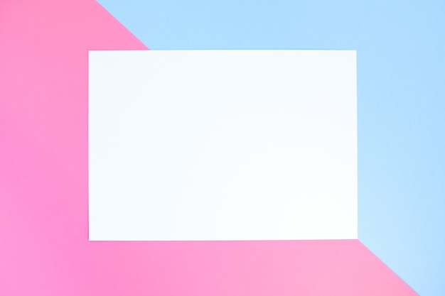 Pastel color paper geometric background