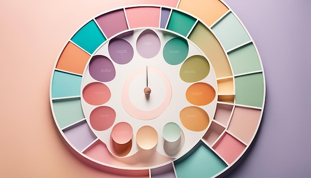 Pastel Color Wheel