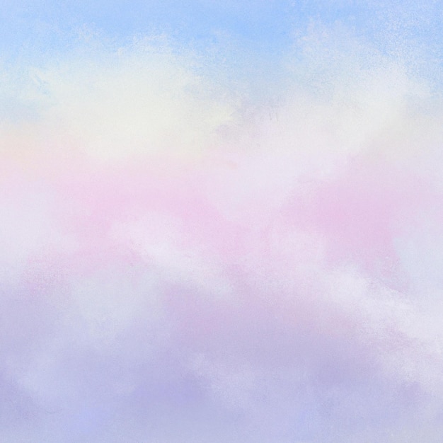 Photo a pastel colored sky with a pink and blue background.